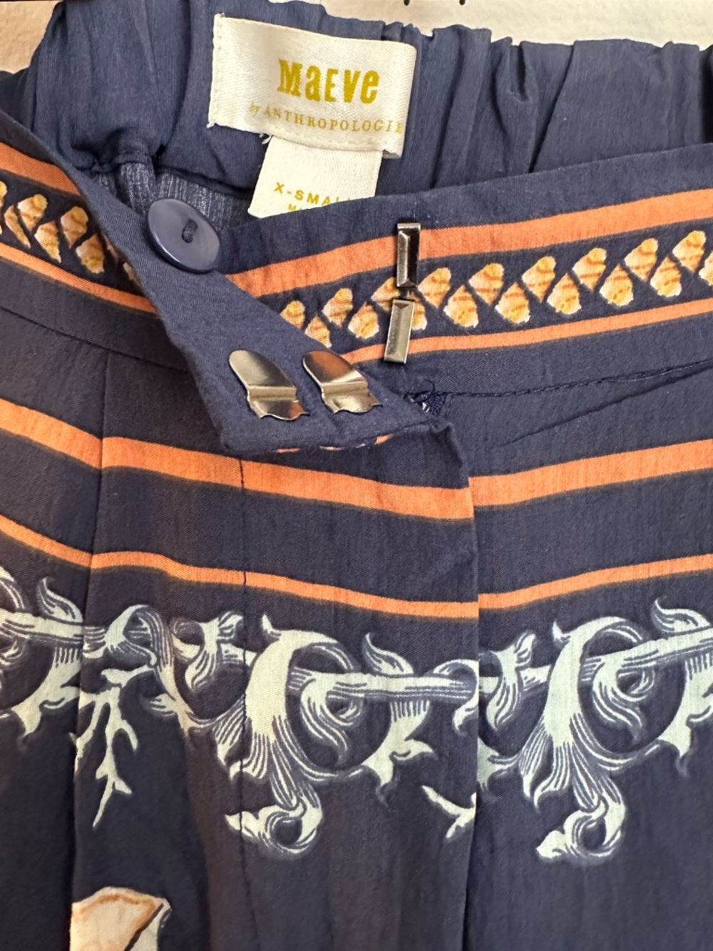 Maeve by Anthropologie nautical print pants - Picture 5 of 8